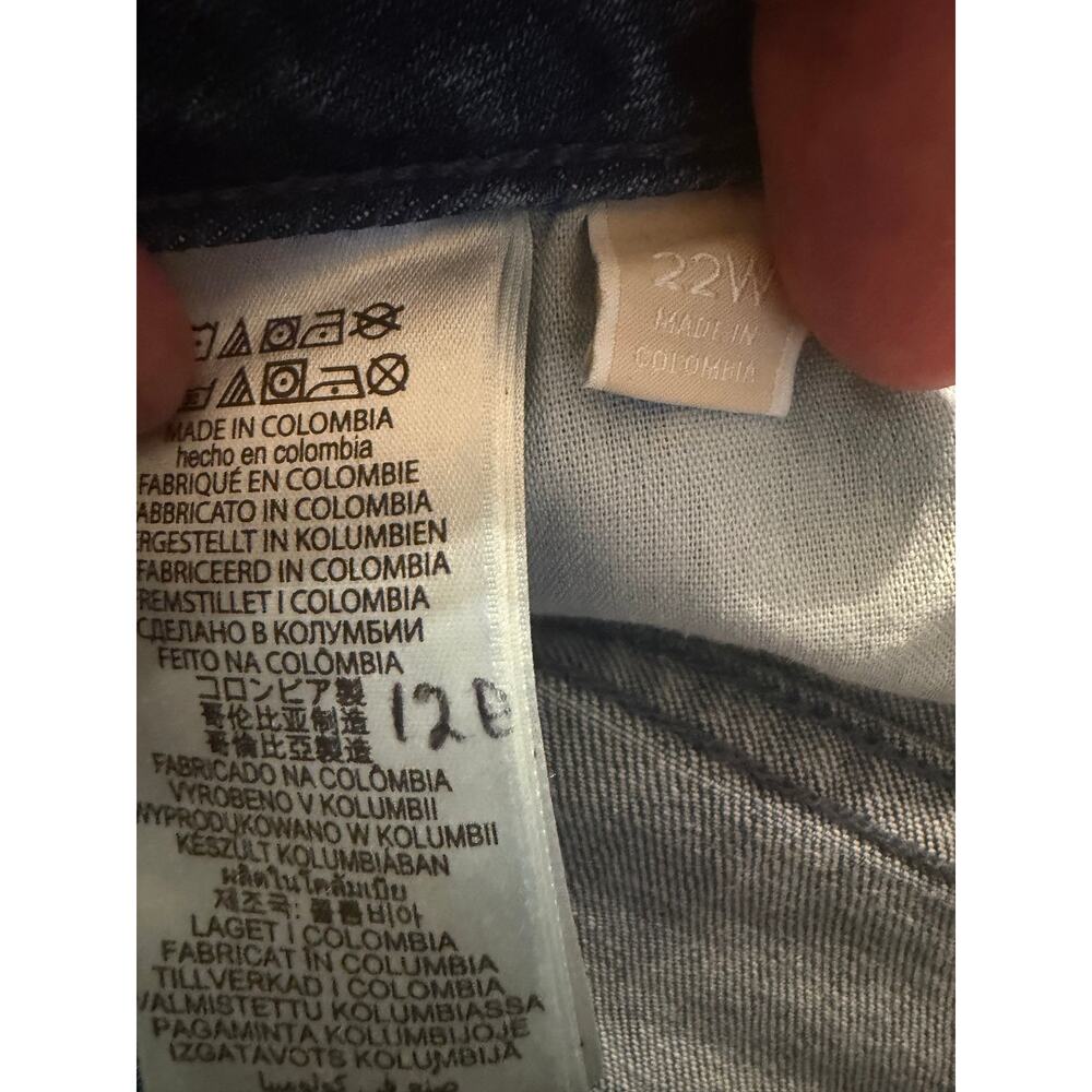 Michael Kors Selma Cropped Flare Jeans Size 22W New With TAG - Picture 10 of 10